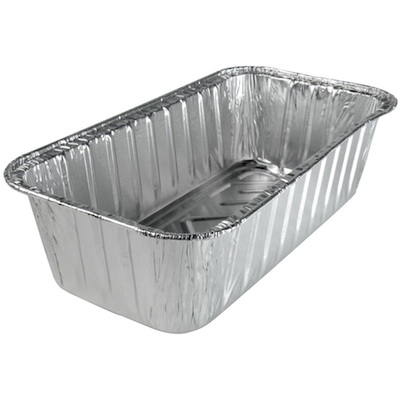 [5137-35] Aluminum Pan 1 1/2 lb Loaf Pan (500)