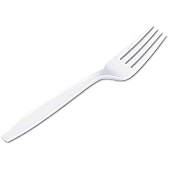 E177001 White Heavyweight Fork 
(1m)3940