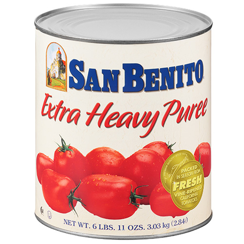 *Case* 6/#10 San Benito 
Tomato 
Puree Extra Heavy 