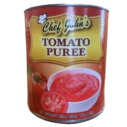 (Case) 6/#10 Chef Johns Tomato  Puree