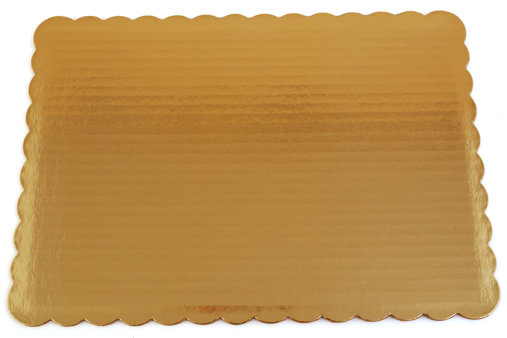 (#1645) 1/4 14*10-SHEET GOLD
PAD SCALLOPED (100)