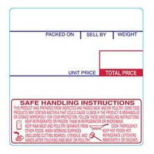 [#5] LST8040 Casio LP-1000
UPC Safe Handling Label
(12/500) TC113