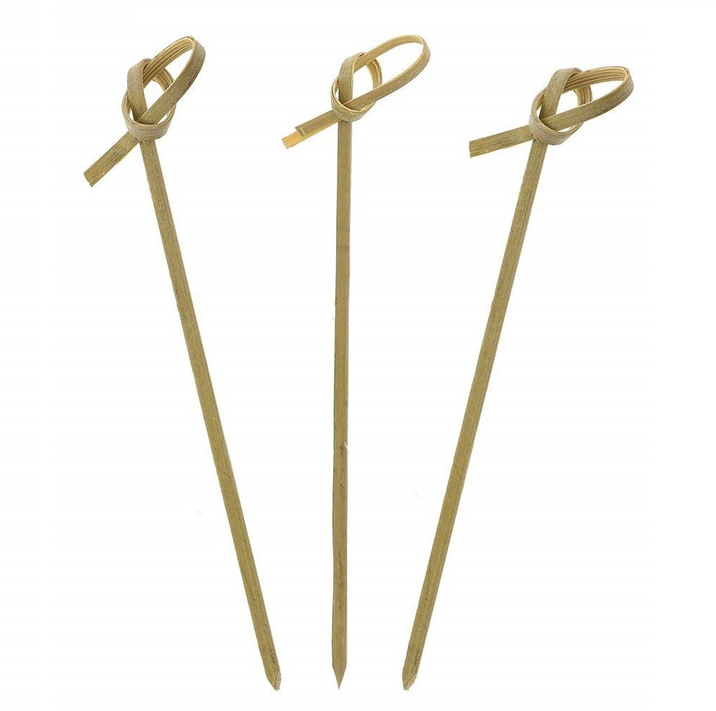 4&quot; Bamboo Knot Picks (10/100)
[R803]