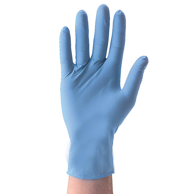 Powder-Free Blue Blended  Gloves X-Large (100) [10=cs]