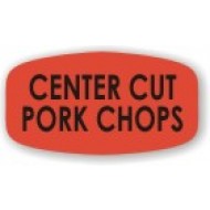 STICKER- &#39;Center Cut Pork
Chops&#39; (1M=ROLL)