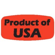 STICKER &#39;PRODUCT OF USA&#39; (ROLL=1M)