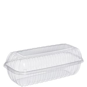 [C99HT1] Dart Clear Hinged Hoagie Container (200)