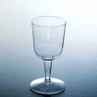 [TS550] 5.5OZ CLEAR WINE GLASS, 2-PIECE (120)