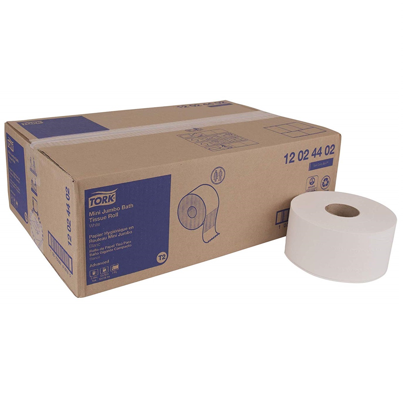 [12 02 44 02] Tork - Jrt
Toilet Tissue