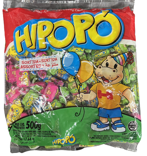 2140 24/500g Hipopo Chewy  Candy