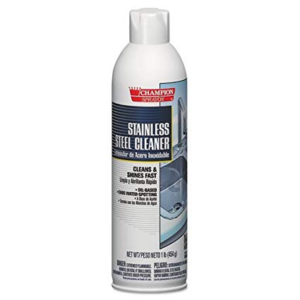 (1) 16oz Champion Stainless  Steel Cleaner [12=CASE]