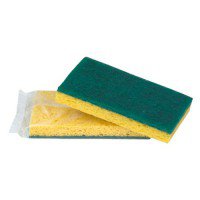 S740 Sponge, Green &amp; Yellow (6 Pk) 8=cs