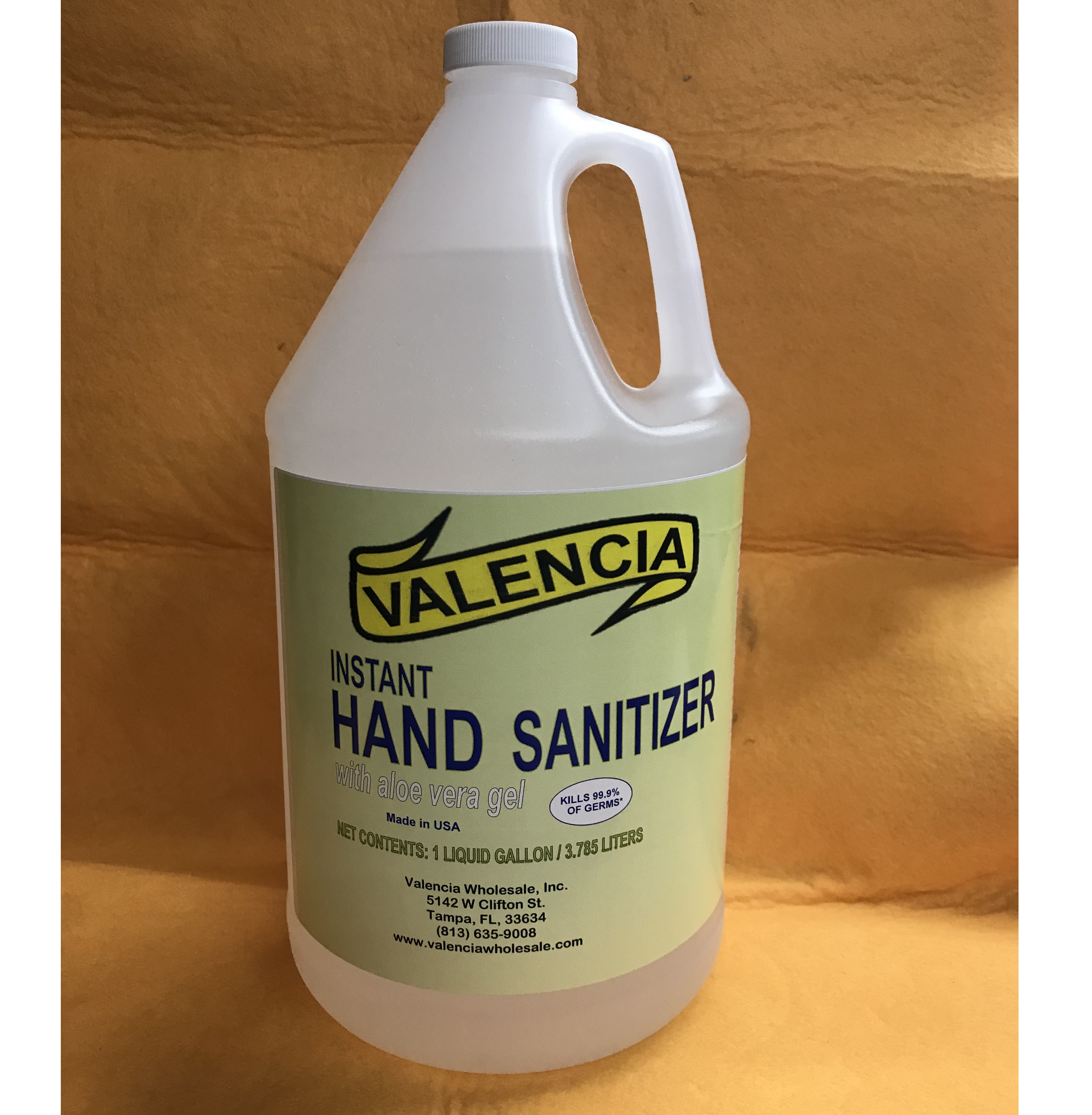 (1) 1Gl Valencia Hand Sanitizer 
