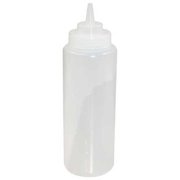 (1) 16oz Clear Squeeze Container 6=cs