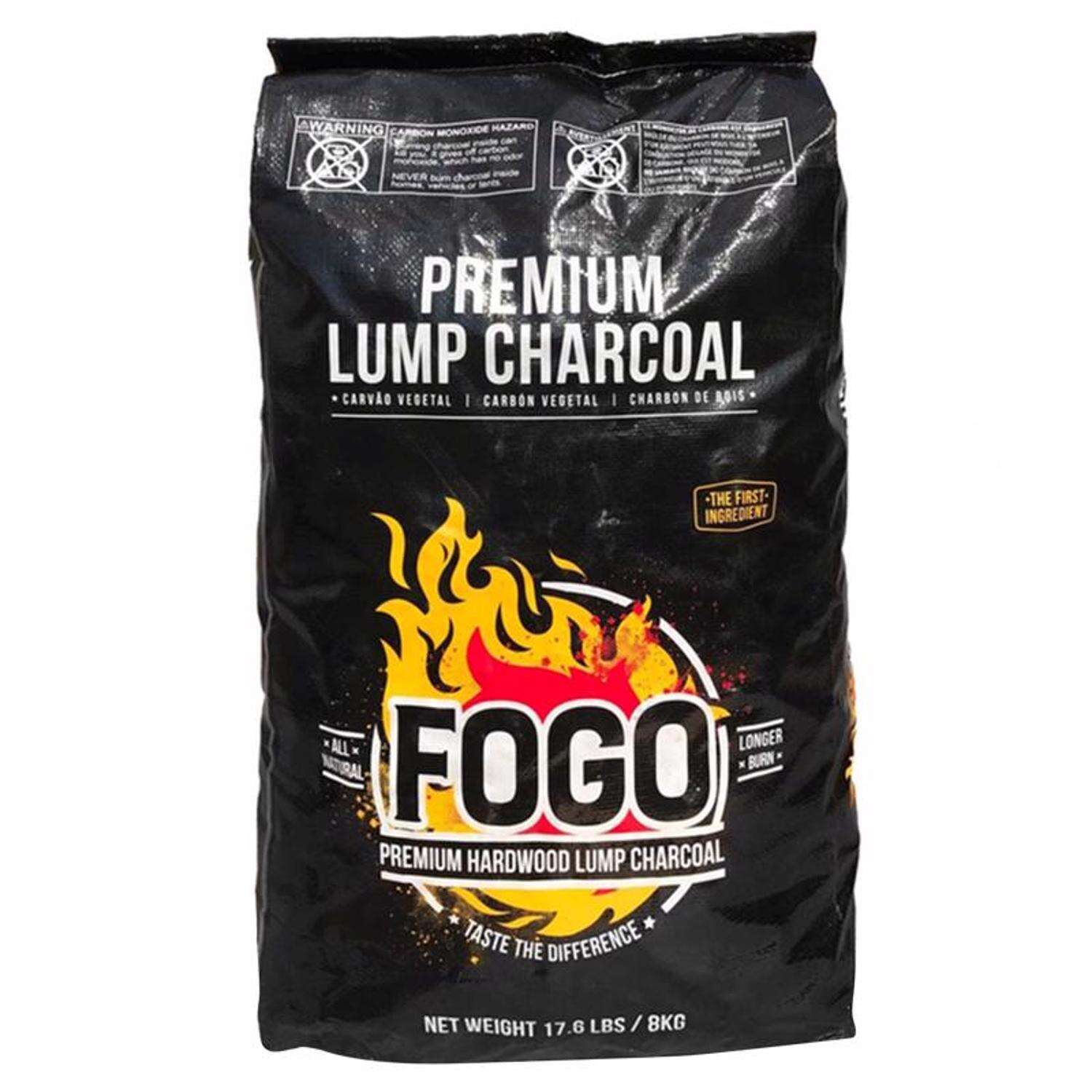 (1) 17.6 Fogo Premium Lump 
Charcoal 