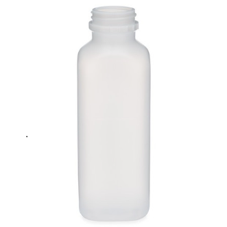 16oz Square Juice Snap Cap Bottle (135) - 89997B