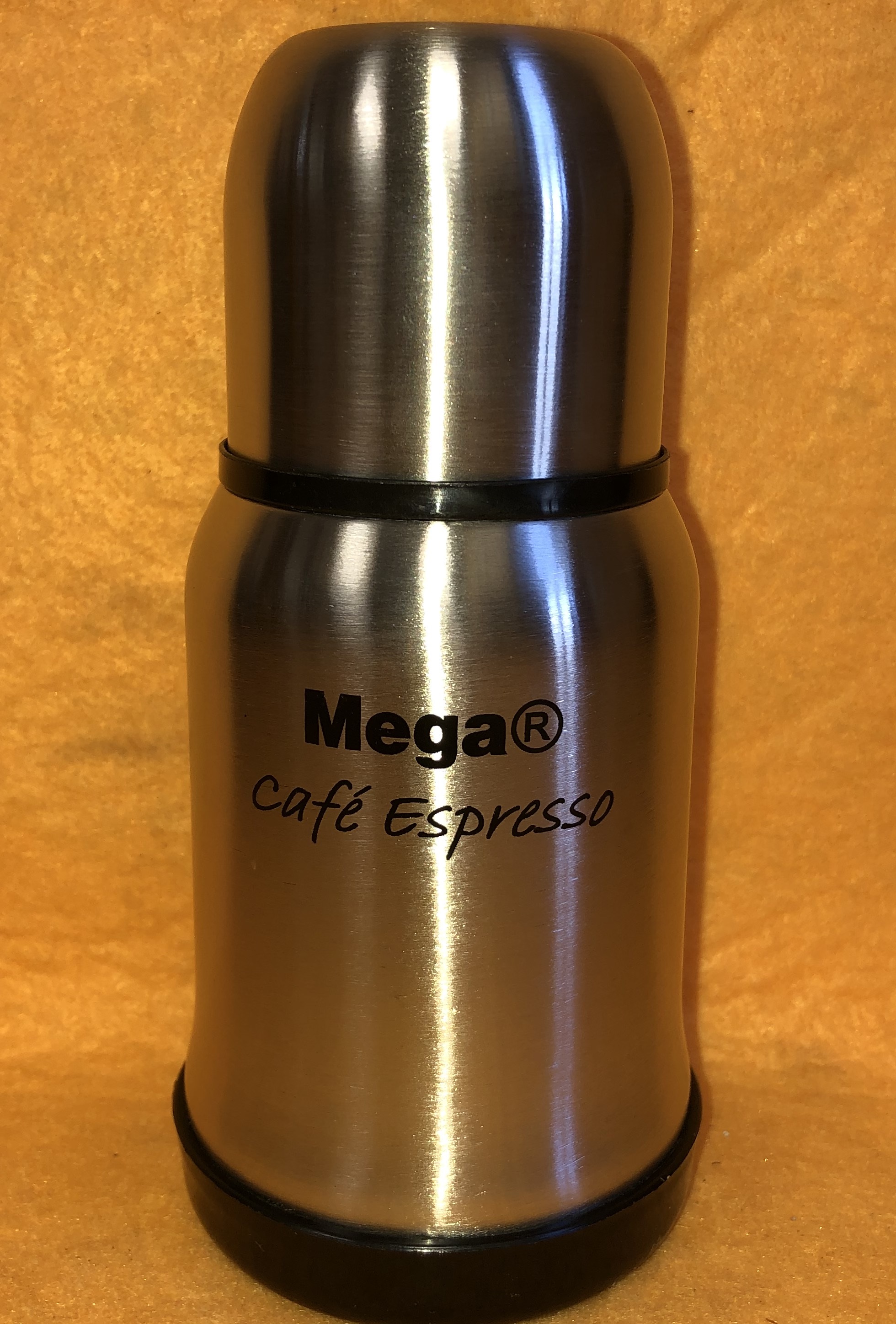 0.15L STAINLESS STEEL VACUUM
FLASKS (PRINTED &#39;CAFE
EXPRESSO&#39;)