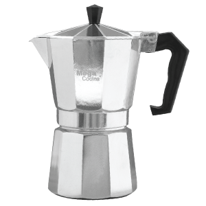 (1) 1-Cup Aluminum Coffee 
Maker